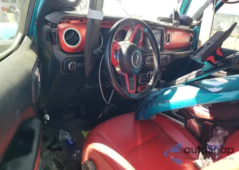 2020 Jeep Wrangler Unlimited Rubicon из США, поврежденный, VIN 1C4HJXFN6LW278527